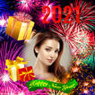New Year photo frame 2021