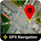 Satellite de localisation GPS icône