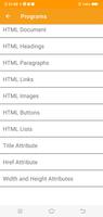 HTML Programming capture d'écran 1