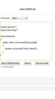 Java Programming syot layar 1