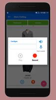 Learning clothes in English Screenshot 3