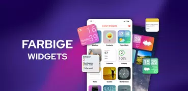 Widgets OS 17: Farbige Widgets