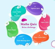 Math Brain Challenge Games - Train Your Brain Now! Affiche