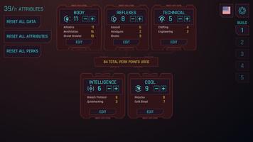 Cyberpunk 2077 Build Creator ảnh chụp màn hình 1
