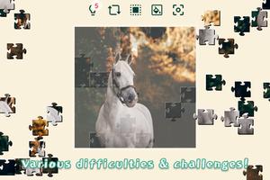 Horses Mania Jigsaw Puzzles capture d'écran 1