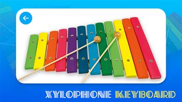 Xylophone Keyboard Affiche