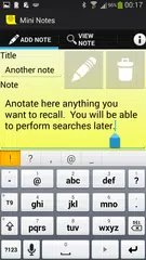 Скачать Mini Notes APK