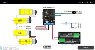 ESP8266 WiFi Robot Car تصوير الشاشة 1