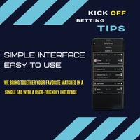 برنامه‌نما Kick Off Betting Tips عکس از صفحه