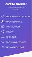 Profile Viewer for Instagram الملصق