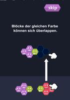 Einzigartiges Block-Puzzle Plakat