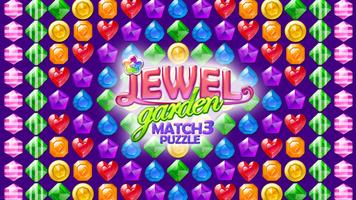 Jewel Garden : Match3 Puzzle plakat