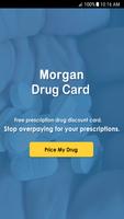 Morgan Drug Card الملصق
