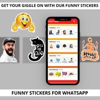 Funny WASticker Sticker Pack capture d'écran 1