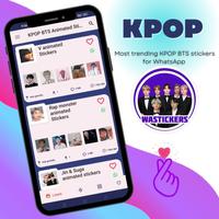 K-Pop BTS WASticker Animated اسکرین شاٹ 2