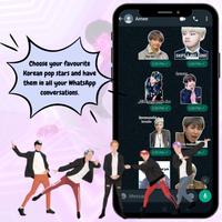 K-Pop BTS WASticker Animated 스크린샷 3