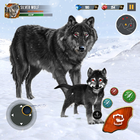 Wild Wolf Simulator Wolf Games-icoon