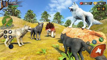 Wild Wolf Simulator Wolf Games screenshot 2