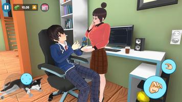 Anime Mother Sim 3d poster