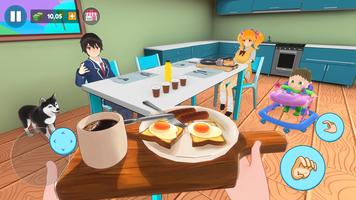 Anime Mother Sim 3d اسکرین شاٹ 1
