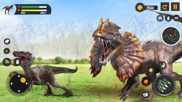 gerçek dilophosaurus savaş Ekran Görüntüsü 2