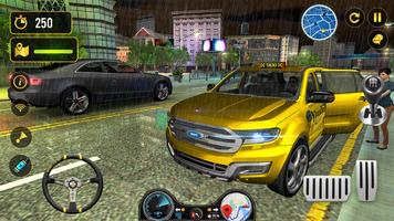 Taxi Games Car Simulator 3D poster