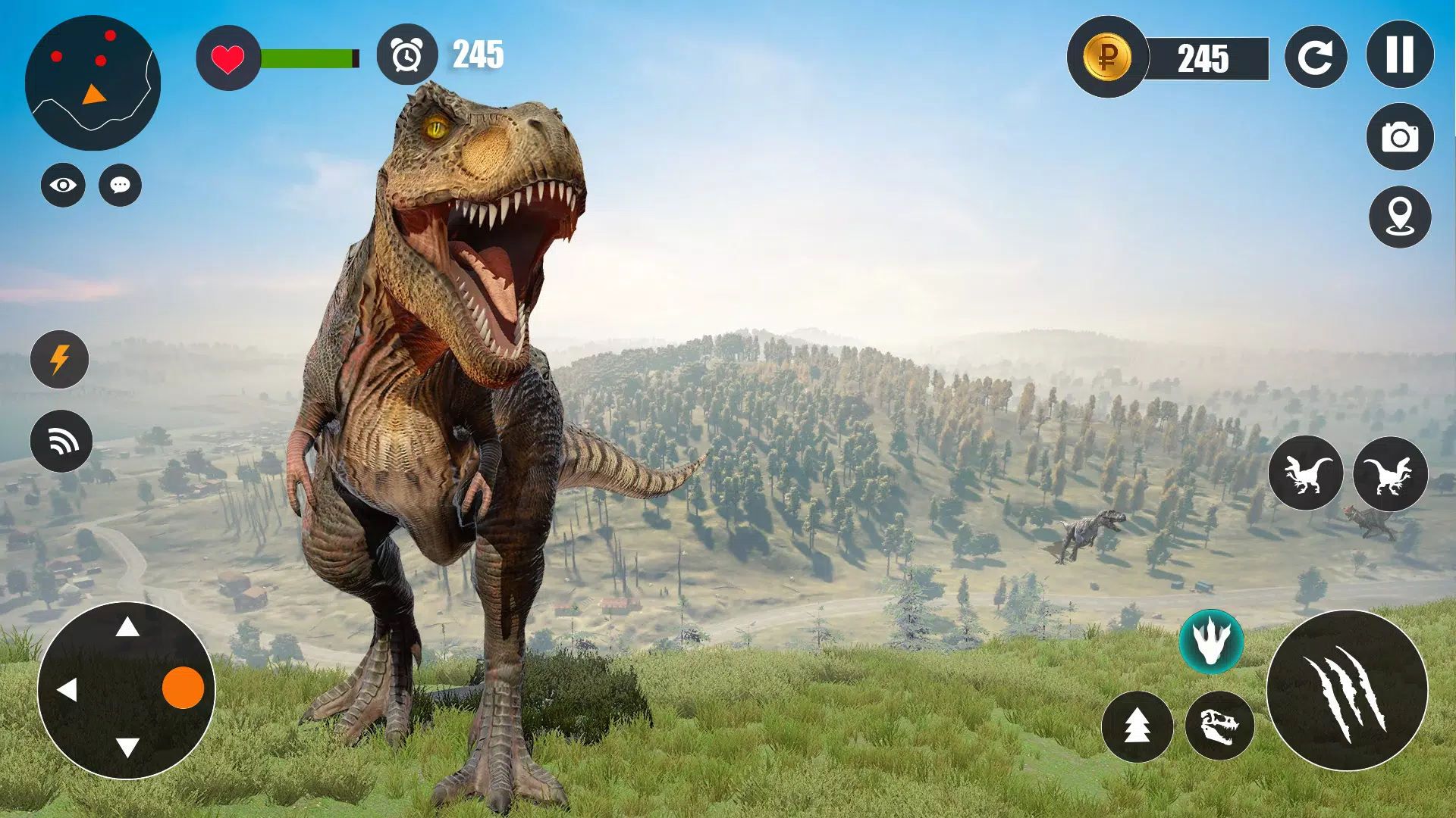 Dino T-Rex Android Jogos APK (com.deerslab.dinoTREX) por Interesting games  - Faça o download para o seu celular a partir de PHONEKY