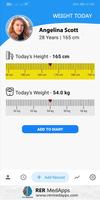 برنامه‌نما Weight Loss Tracker | BMI 2022 عکس از صفحه
