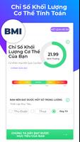 Tính BMI - Theo dõi cân nặng ảnh chụp màn hình 1