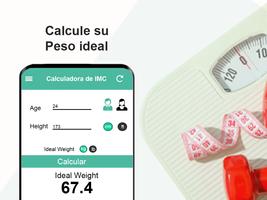 Aplicación BMI Calculator: Cal captura de pantalla 1