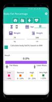 BMI Calculator - Fat & Calorie Calculator تصوير الشاشة 1
