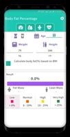 BMI Calculator - Fat & Calorie Calculator 截图 1