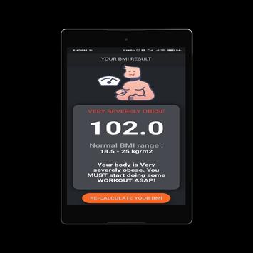 BMI BMR calculator 截图 10