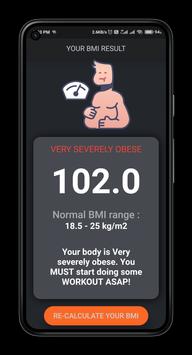 BMI BMR calculator 截图 4