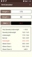 Bmi Calculator screenshot 1