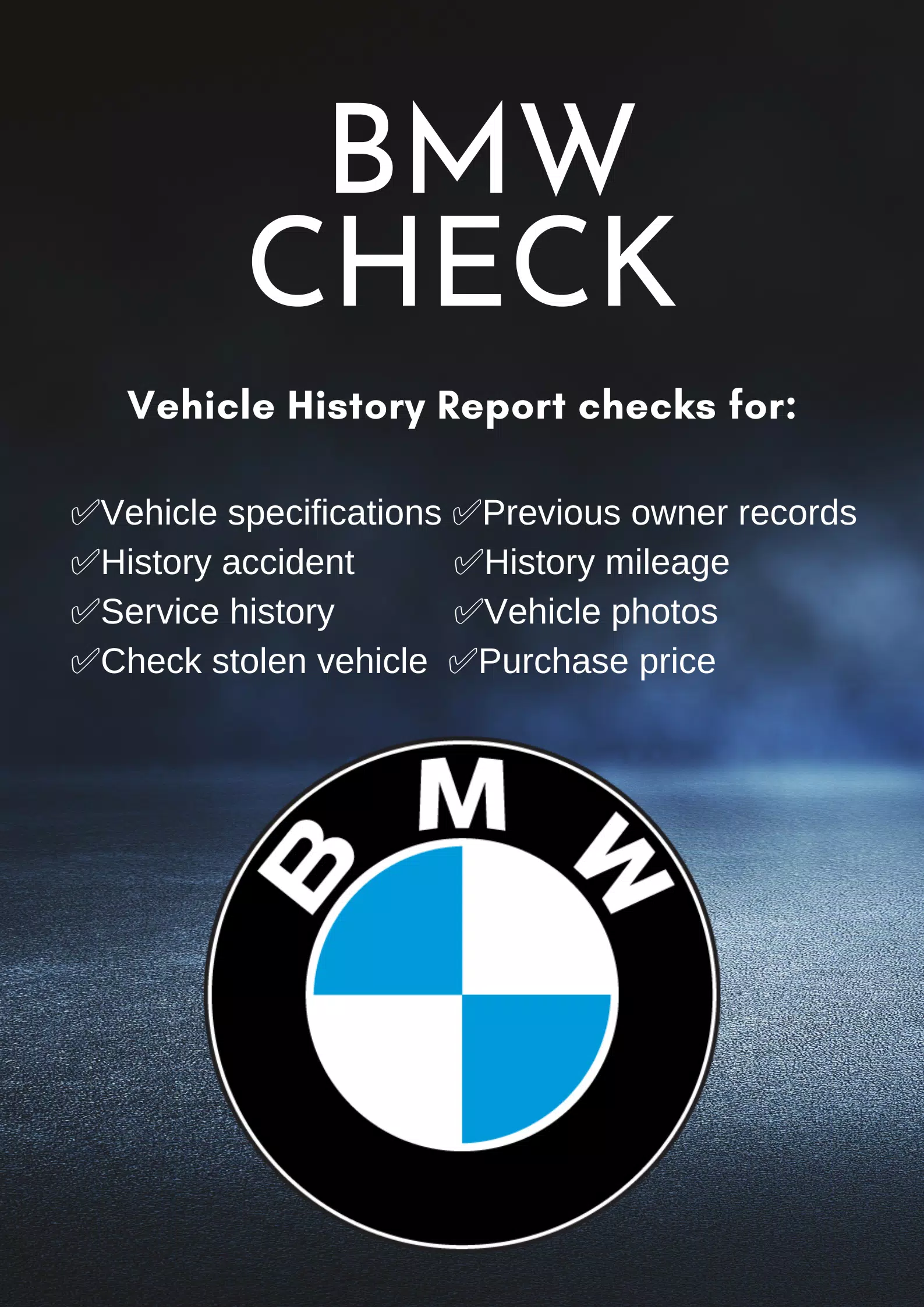 BMW VIN Decoder - Check Car History APK for Android Download