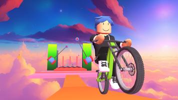 Obby BMX: Bike Challenge ảnh chụp màn hình 1