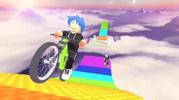 Obby BMX: Bike Challenge ảnh chụp màn hình 2