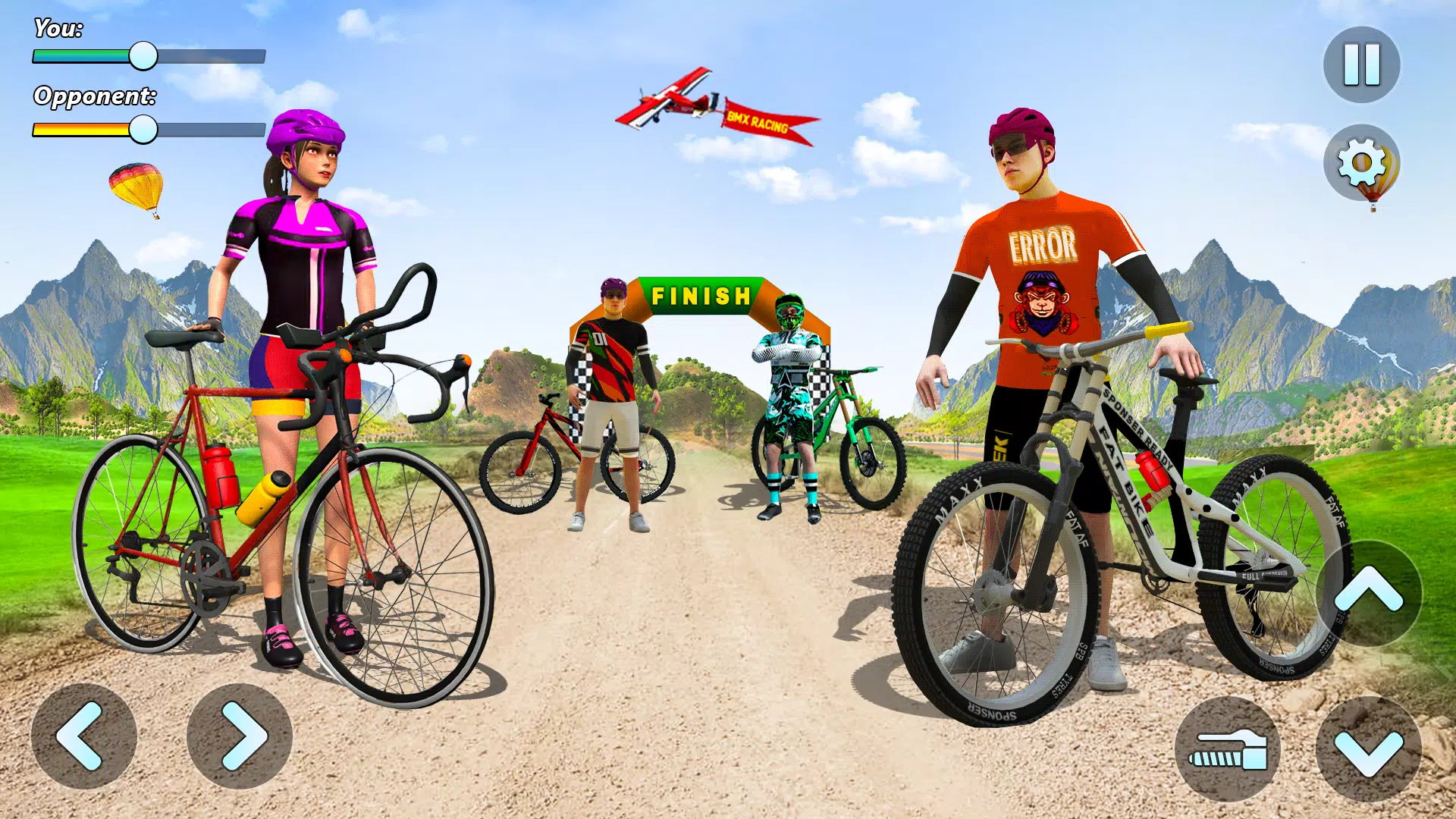Android İndirme için Bisiklet yarış oyunları bmx APK