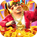 Gold Glitter Ox آئیکن