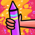 Kids Paint & Coloring Book By B&B