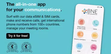 BNESIM: eSIM card, Mobile Data