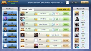 Backgammon Online تصوير الشاشة 1