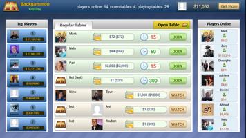3 Schermata Backgammon Online - Board Game
