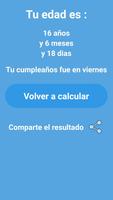 Calculadora de edad: calcula t captura de pantalla 1