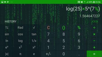 Hacker Calculator ภาพหน้าจอ 2