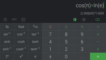Kalkulator naukowy Plus screenshot 1