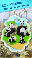Abandonado Zoo: Pandas Cartaz