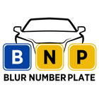 Blur Number Plate icône