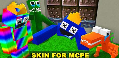 Rainbow Friends Mod for MCPE captura de pantalla 2